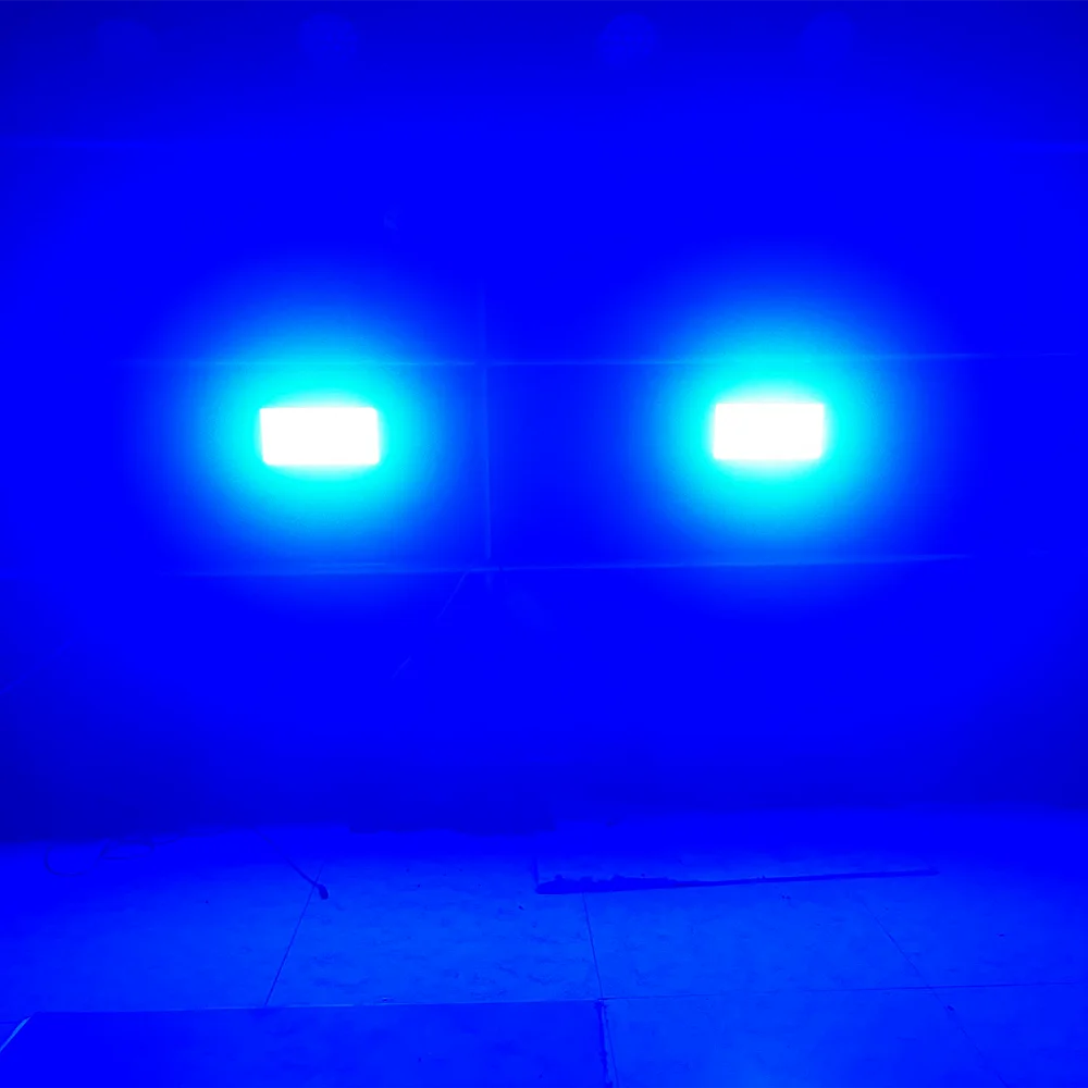 2PCS 300W LED Beam&Strobe RGBW 48 Partition Strobe Light 24PCS 8000K Strobe DMX Super Bright Dj Wash Bar Stage Lighting Effects