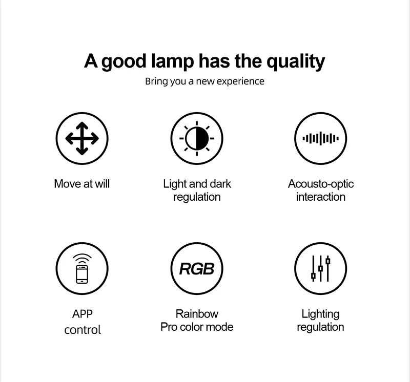 RGB LED Gaming Atmosphere Light Floor Lamp with Remote Control App E-Sports Desk Table Light for Bedroom Living Room Hallway
