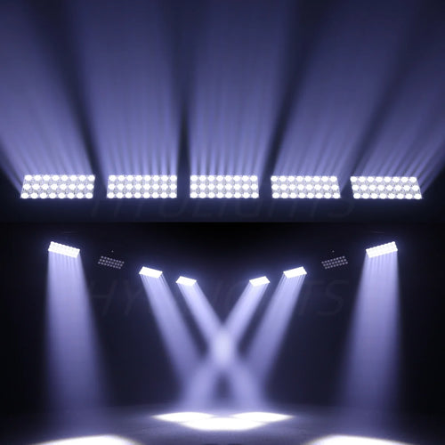 2PCS 300W LED Beam&Strobe RGBW 48 Partition Strobe Light 24PCS 8000K Strobe DMX Super Bright Dj Wash Bar Stage Lighting Effects