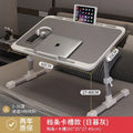 Mesa de cama plegable multifunción de altura ajustable, escritorio portátil para ordenador portátil, mesa de estudio, escritorio