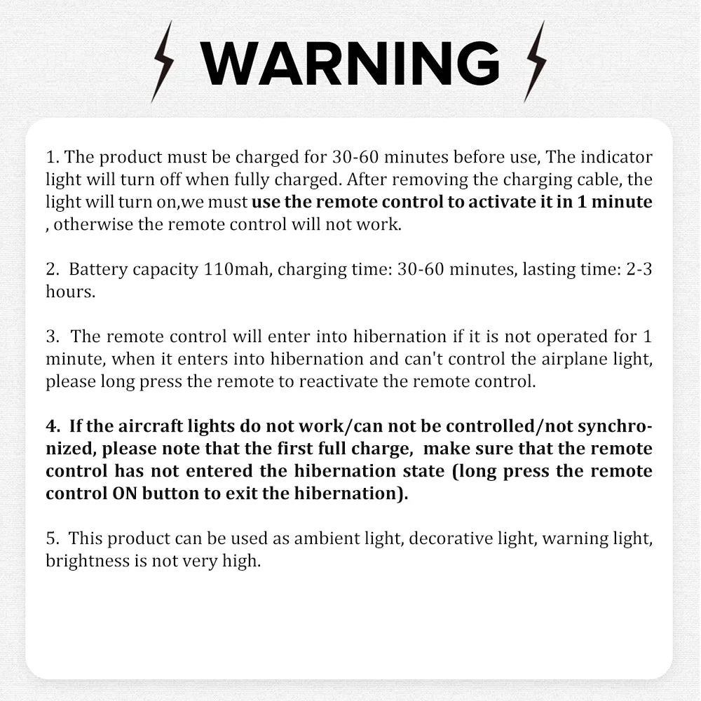 4/10x Car LED Light Multifunctional Car LED Warning Light, Rechargeable Wireless Car Light with Remote Control, Decorative Light